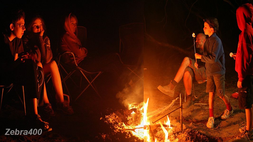 29-The kids enjoy toasted marshmellows at Round Swamp.jpg